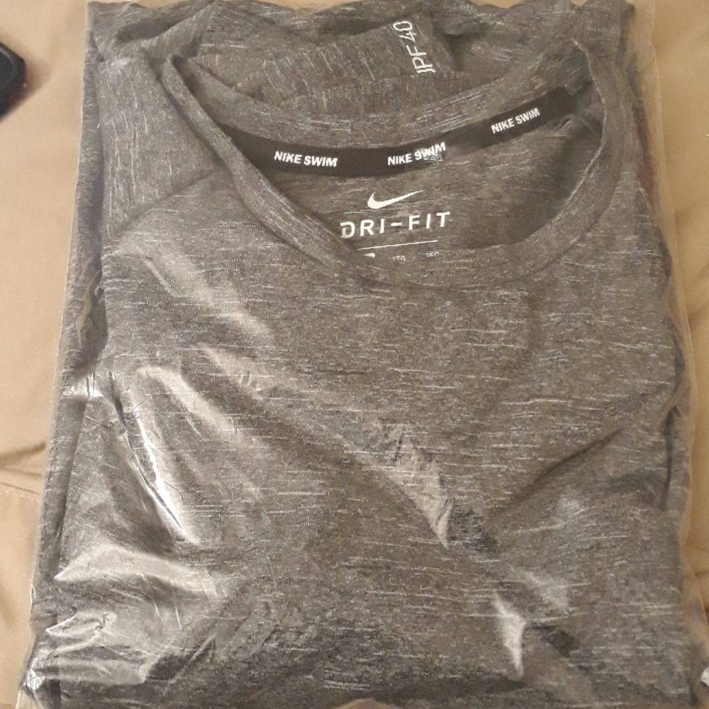 Nike swim shirt